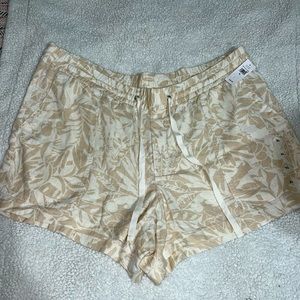 Tropical print shorts size XL